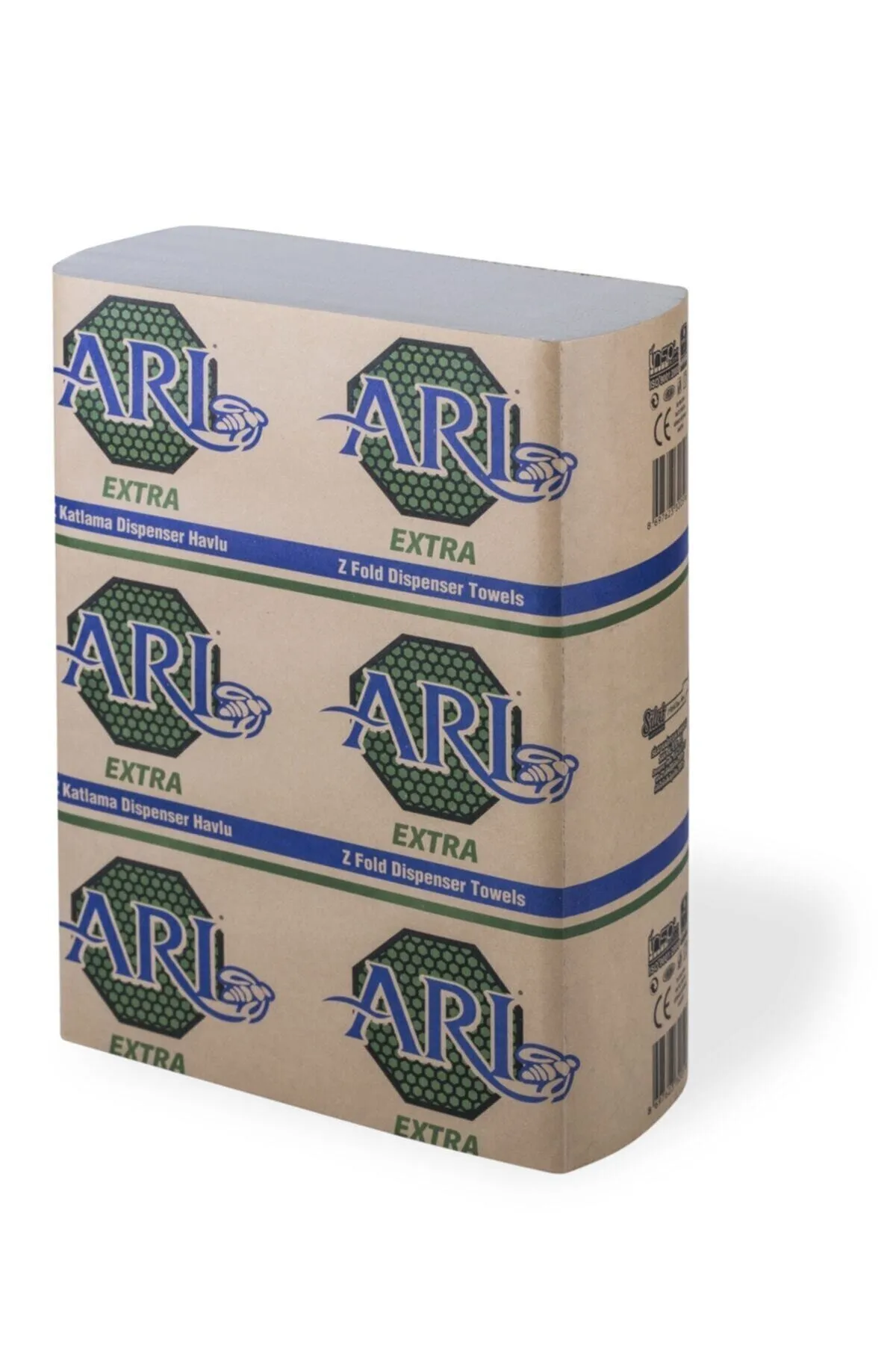 1_org_zoom ARI EXTRA DİSPENSER Z HAVLU (200 LÜ)12x200'lü Paket 1 Koli - Görsel 1